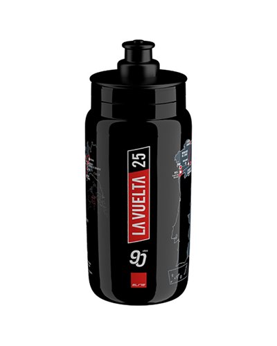 Elite Fly Team 2025 Vuelta Black Map Borraccia 550ml