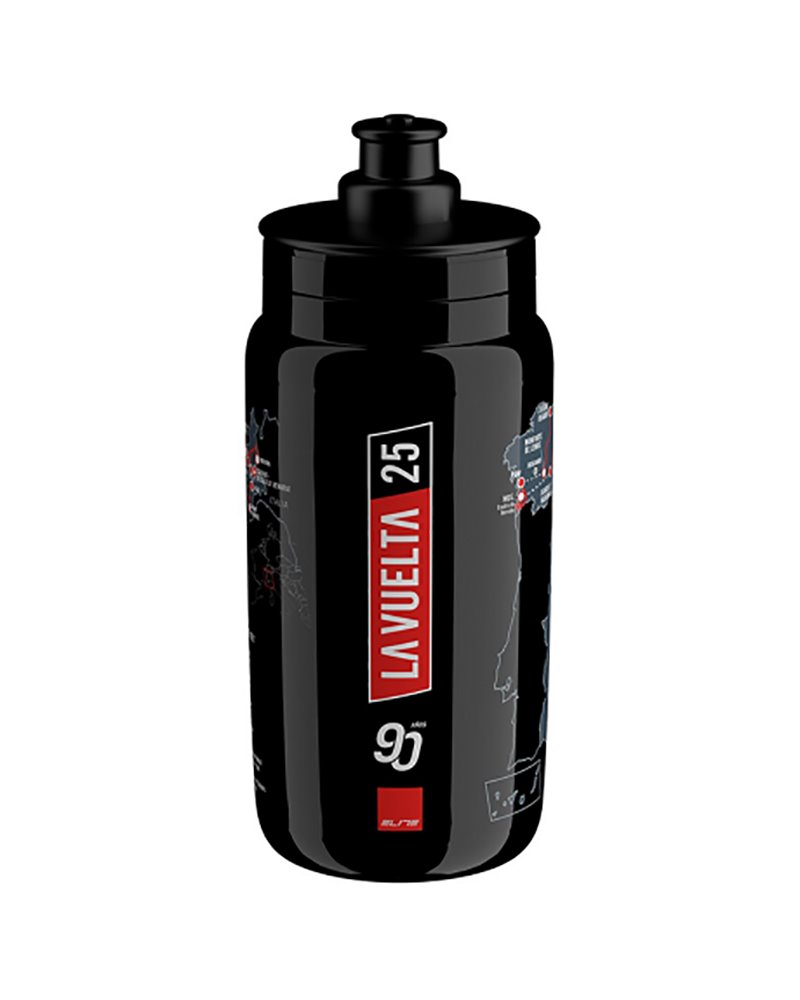 Elite Fly Team 2025 Vuelta Black Map Borraccia 550ml