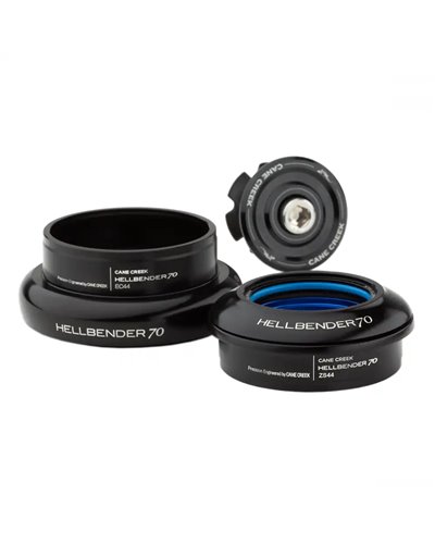 Cane Creek Headset Hellbender 70 Tapered ZS44/28.6/Ec44/40 - Black