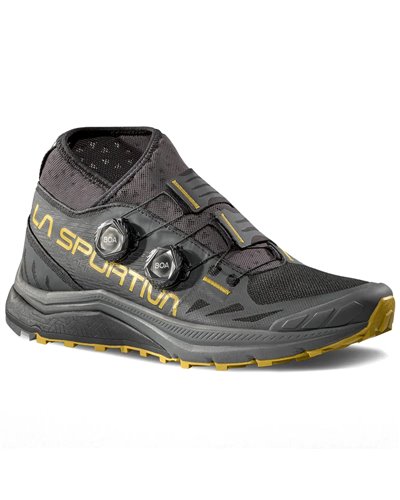 La Sportiva Jackal II Boa Men's Trail Running Shoes, Black/Savana