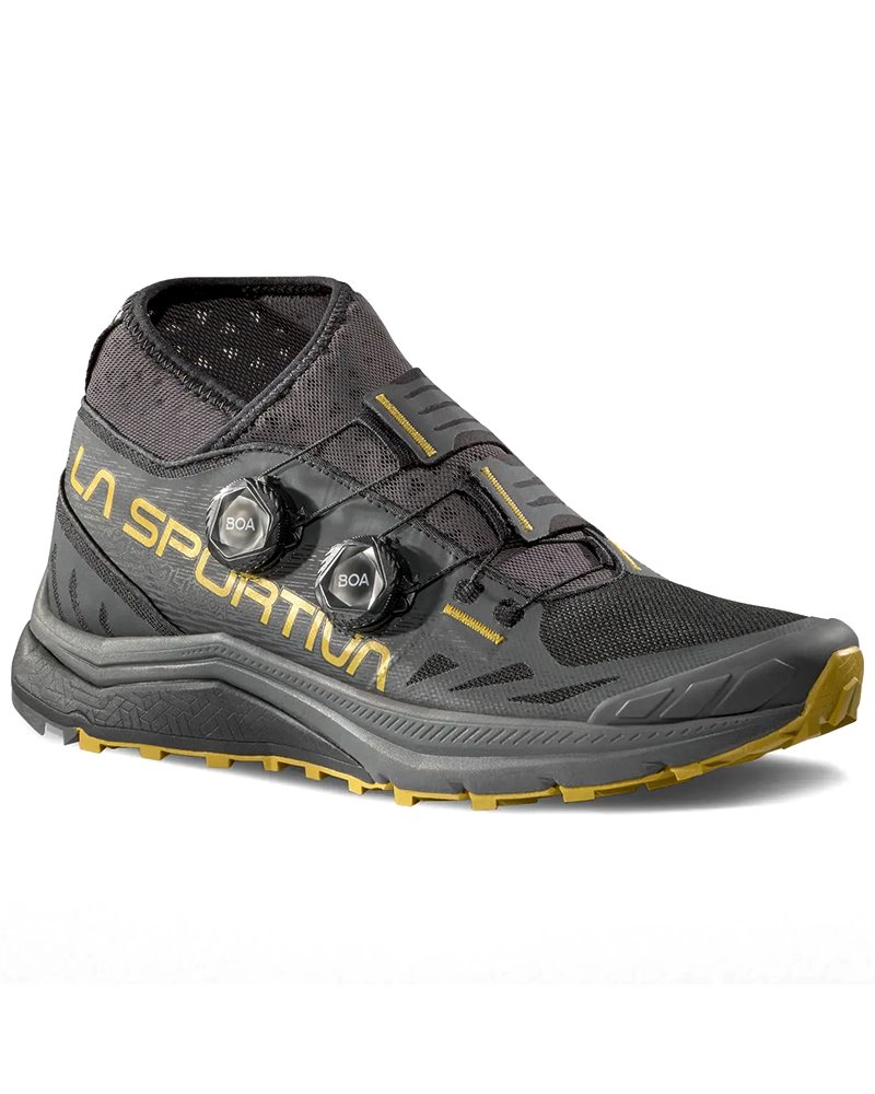 La Sportiva Jackal II Boa Men's Trail Running Shoes, Black/Savana