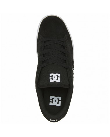 DC Shoes Striker Men's Leather Shoes, Black/White