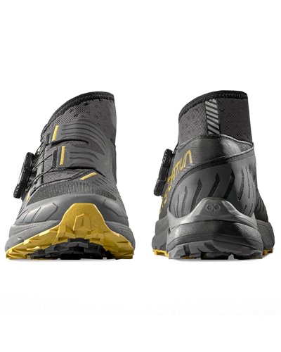 La Sportiva Jackal II Boa Men's Trail Running Shoes, Black/Savana