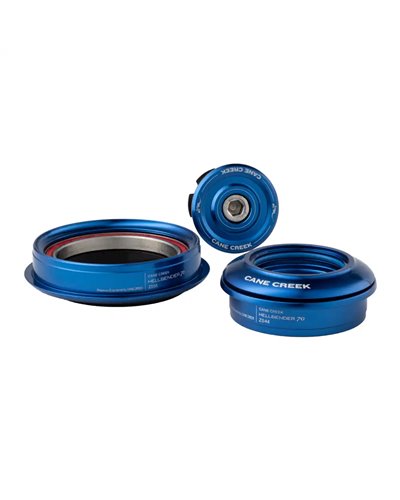 Cane Creek Headset Hellbender 70 Tapered S44/28.6/ZS56/40 - Blue