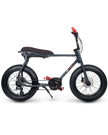 Ruff-Cycles Lil'Buddy e-Bike Fat 20" Shimano Altus 7s Bosch Active-Line - 300Wh, Anthracite