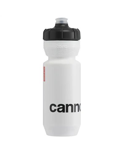 Cannondale Logo Gripper Insulated Borraccia 650ml, Bianco/Nero