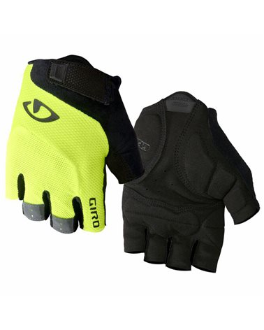 Giro Bravo Gel SF Cycling Gloves, Highlight Yellow