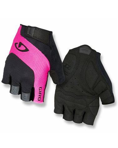 Giro Tessa Gel SF Women's Cycling Gloves, Black/Bright Pink