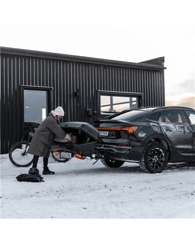 Thule Santu 909400 260 Liters Foldable Carrier Cargo for EasyFold 3/EasyFold XT/Epos Towbar, Black