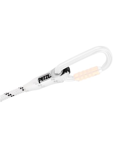 Petzl Axis 11 mm/20 m with Sewn Termination, White