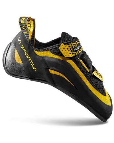 La Sportiva Miura VS Scarpette Arrampicata, Black/Yellow