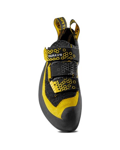 La Sportiva Miura VS Climbing Shoes, Black/Yellow