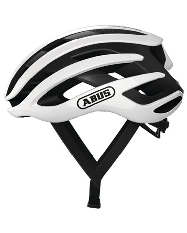 Abus AirBreaker Road Cycling Helmet, Polar White