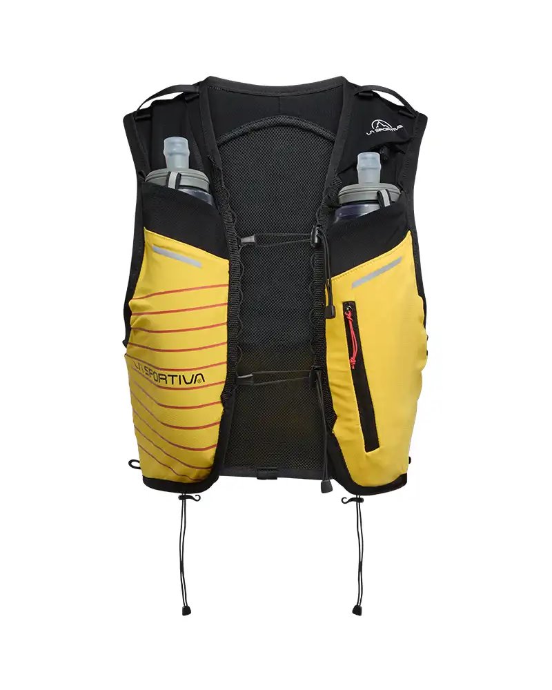 La Sportiva Trail Vest Zaino Gilet Trail Running 5 Litri, Giallo/Nero