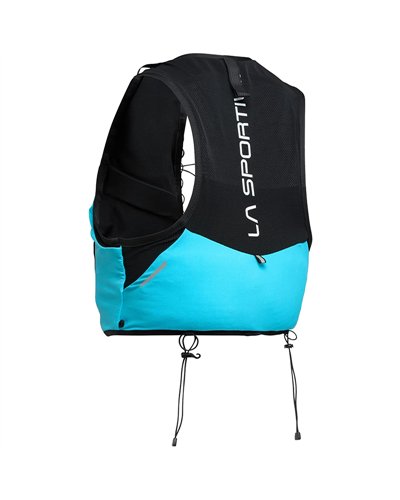 La Sportiva Trail Vest Zaino Gilet Trail Running 5 Litri, Malibu Blue/Hibiscus