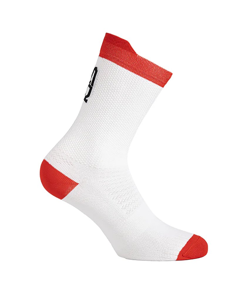 Sidi Nitiidus Cycling Socks 18 cm N.381, White/Red