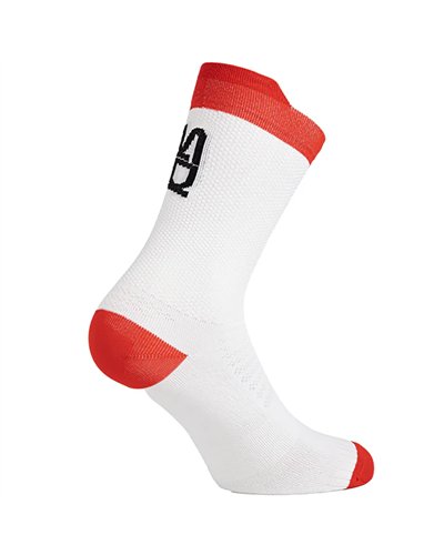 Sidi Nitiidus Cycling Socks 18 cm N.381, White/Red