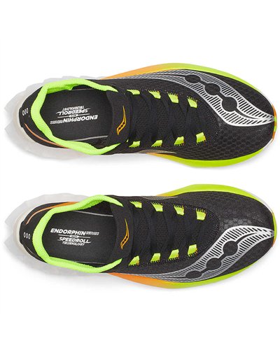Saucony Endorphin Pro 4 Scarpe Running Uomo, Black//VO2