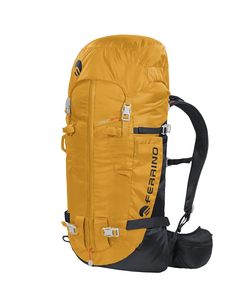 Ferrino Triolet 32+5 Mountaineering Backpack, Yellow