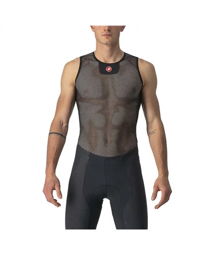 Castelli Core Mesh 3 Men's Sleeveless Cycling Jersey, Black