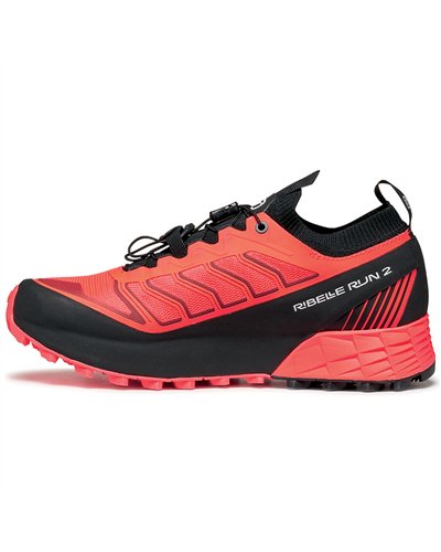 Scarpa Ribelle Run 2 Scarpe Trail Running Donna, Flamingo/Black