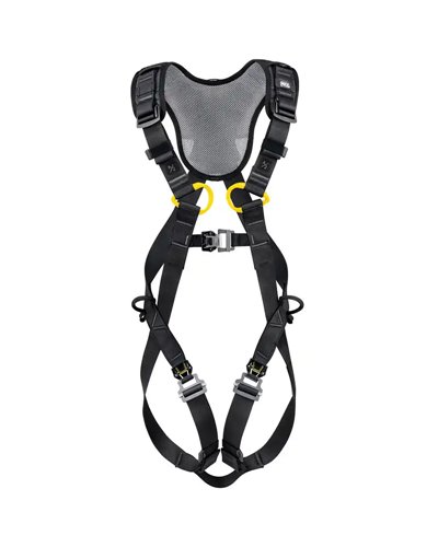 Petzl Newton Fast Harness, Black/Yellow (EU)
