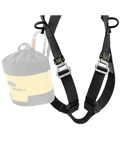 Petzl Newton Fast Harness, Black/Yellow (EU)