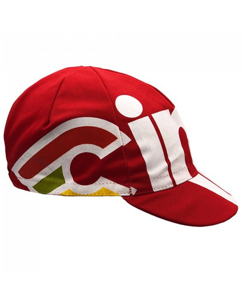 Cinelli Nemo Tig Cycling Cap, Cherry Bomb Red (One Size Fits All)