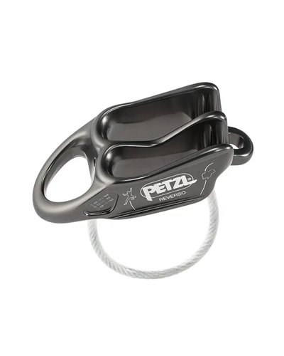 Petzl Belay Device Reverso Grey