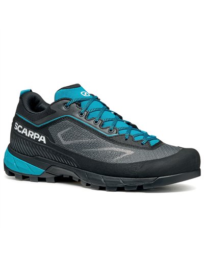 Scarpa Rapid LT Scarpe Avvicinamento Uomo, Anthracite/Blue Reef
