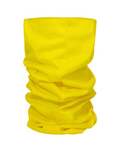 Santini Tour de France Cycling Microfiber Neck Warmer, Yellow (One Size Fits All)