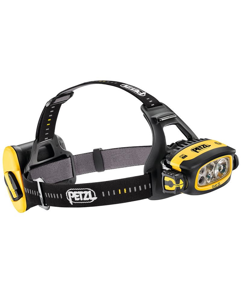 Petzl Duo Z2 Headlamp 430 Lumen, Black/Yellow