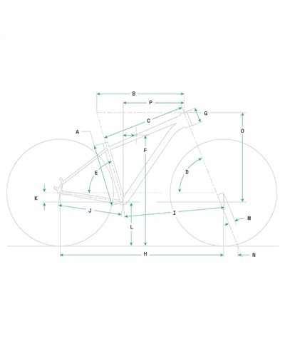 Cannondale Trail 7 29" 2x9sp Hydraulic Disc Brake, Green (GRN)