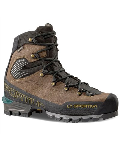 La Sportiva Trango Alpine GTX Gore-Tex Men's Mountaineering Boots, Mocha/Jungle