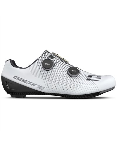 Gaerne Carbon G. Fuga Scarpe Road Ciclismo, Bianco/Nero