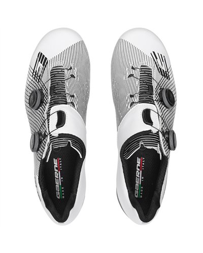Gaerne Carbon G. Fuga Men's Road Cycling Shoes, White/Black
