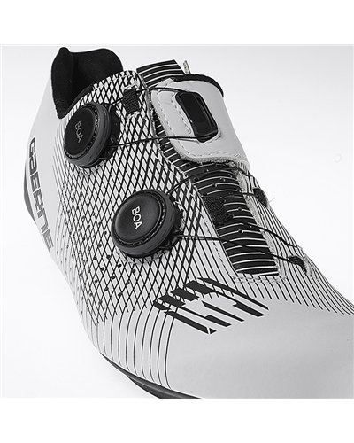 Gaerne Carbon G. Fuga Men's Road Cycling Shoes, White/Black