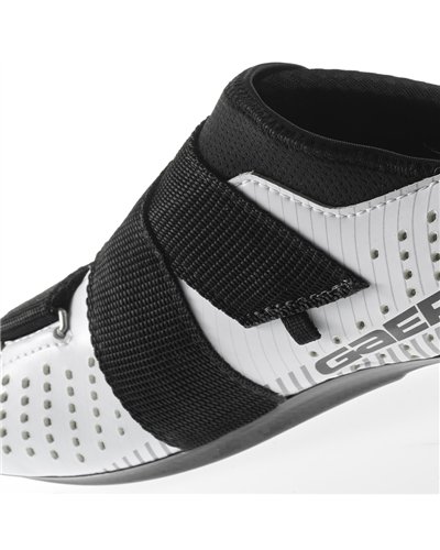 Gaerne Carbon G. Iron Scarpe Triathlon Ciclismo, Bianco