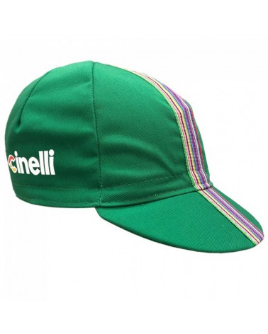 Cinelli Ciao Cycling Cap, Green (One Size Fits All)