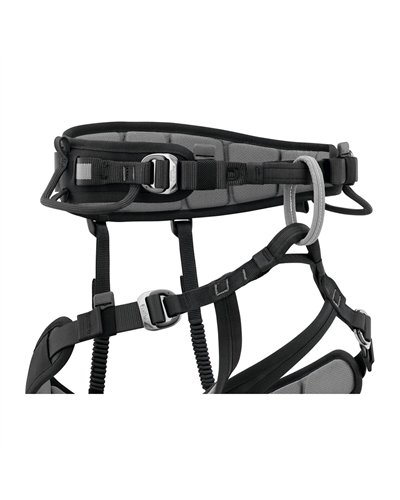 Petzl Falcon Mountain Imbracatura Taglia 2, Nero/Grigio