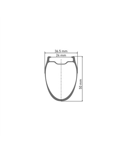 DT Swiss GRC 1400 DICUT DB 50 Center Lock - Coppia Ruote