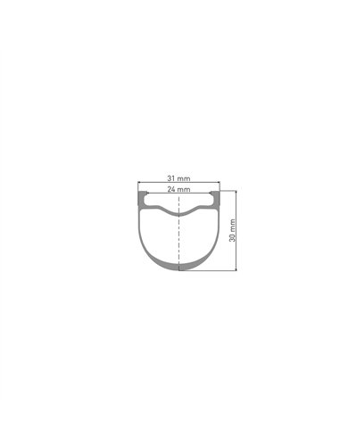 DT Swiss GRC 1100 DICUT DB 30 Center Lock - Coppia Ruote