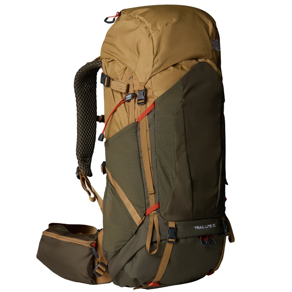 The North Face Trail Lite 50 Trekking Backpack, Utility Brown/New Taupe