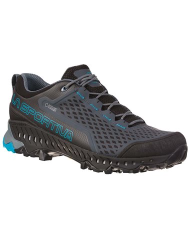 La Sportiva Spire GTX Gore-Tex Surround Men's Hiking Shoes, Slate/Tropic Blue