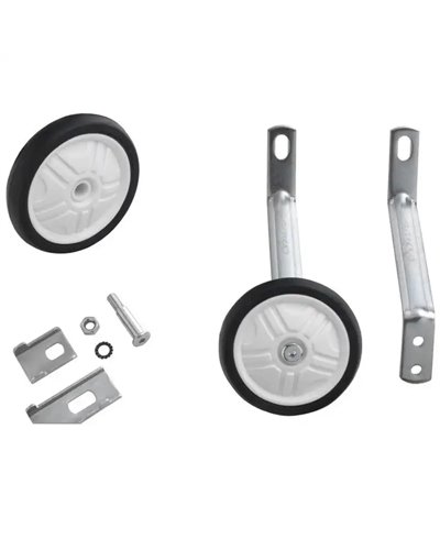 Rms Rotelle Stabilizzatori Regolabili per Bici da 10" a 12" (Attacco a 1 Foro)