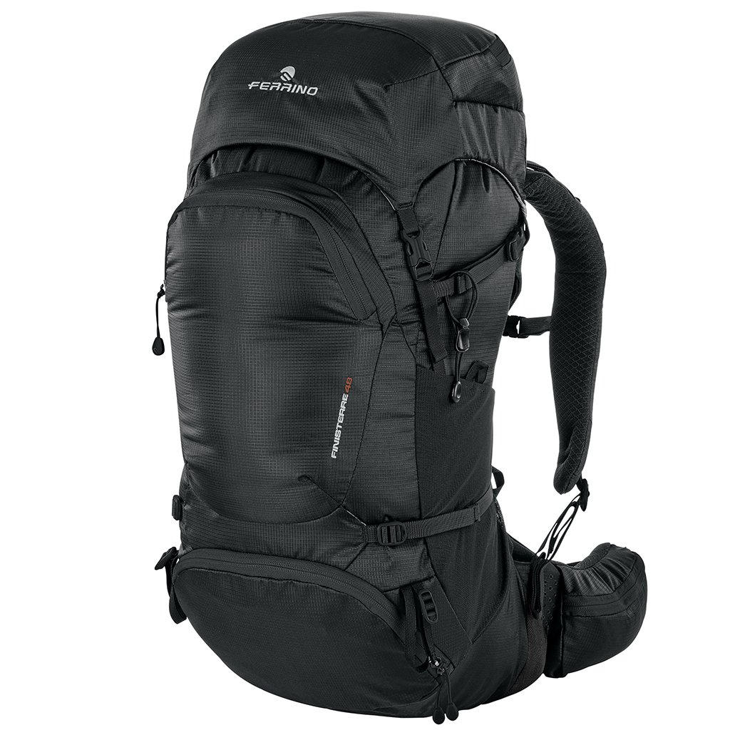 Ferrino Finisterre 48 Trekking Backpack, Black
