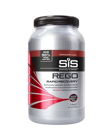 SIS REGO Rapid Recovery Chocolate - Proteins and Cabohydrates Powder, 1.6 kg Jar