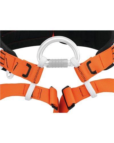 Petzl Aven Imbracatura Taglia 1, Arancio/Nero
