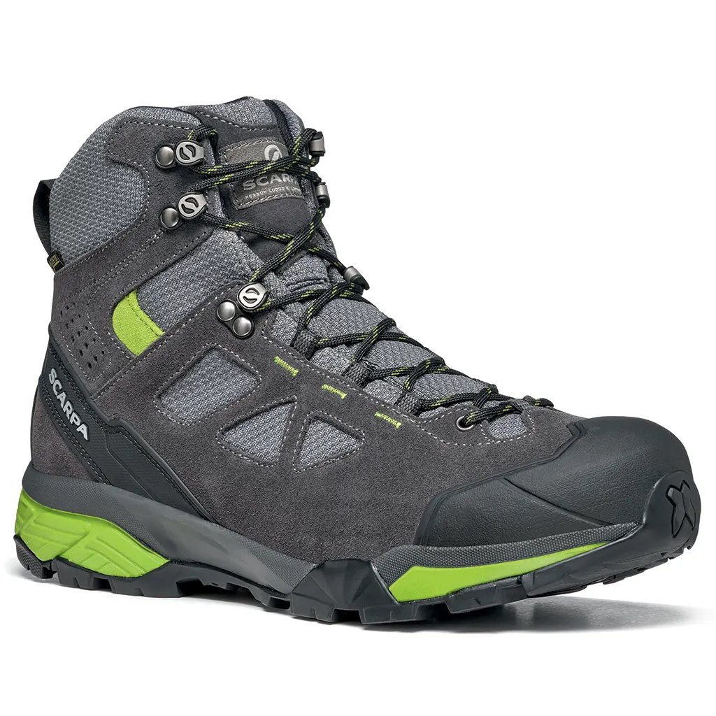 Scarpa ZG Lite GTX Gore-Tex Scarponi Uomo, Dark Gray/Spring