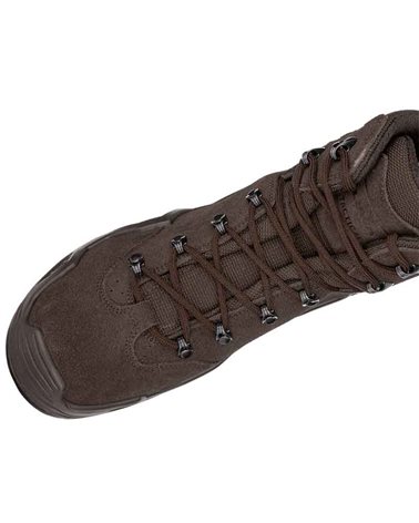 Lowa Z-6S C GTX Gore-Tex Men's Tactical Boots Suede Leather, Dark Brown